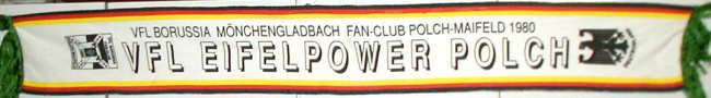 Der allererste Fan-Club Schal von 1989